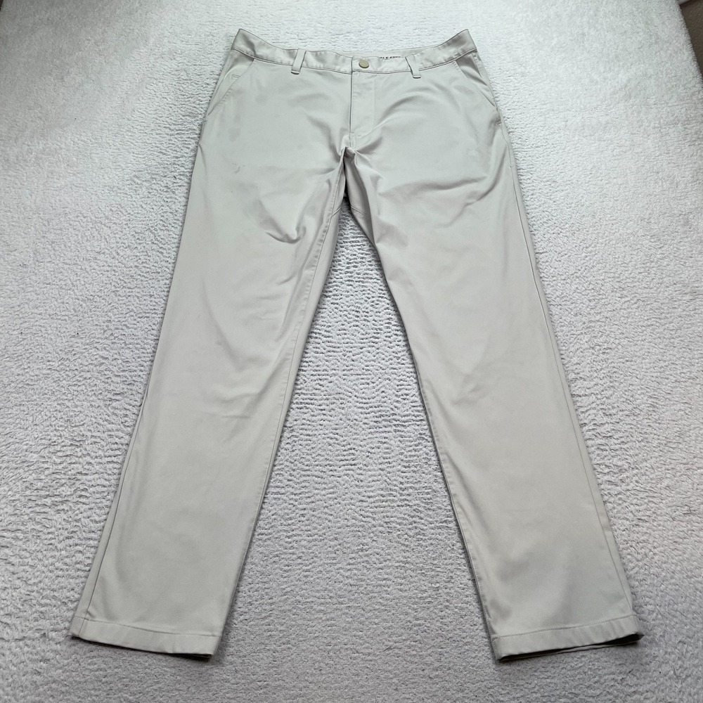 Rhone Commuter Pants 33x29 Straight Fit Performance Stretch 100532 Stains